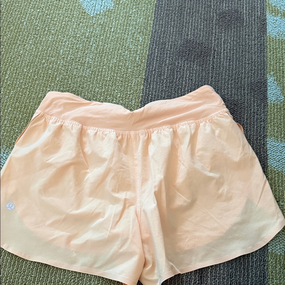 Peach lululemon Athletic Shorts